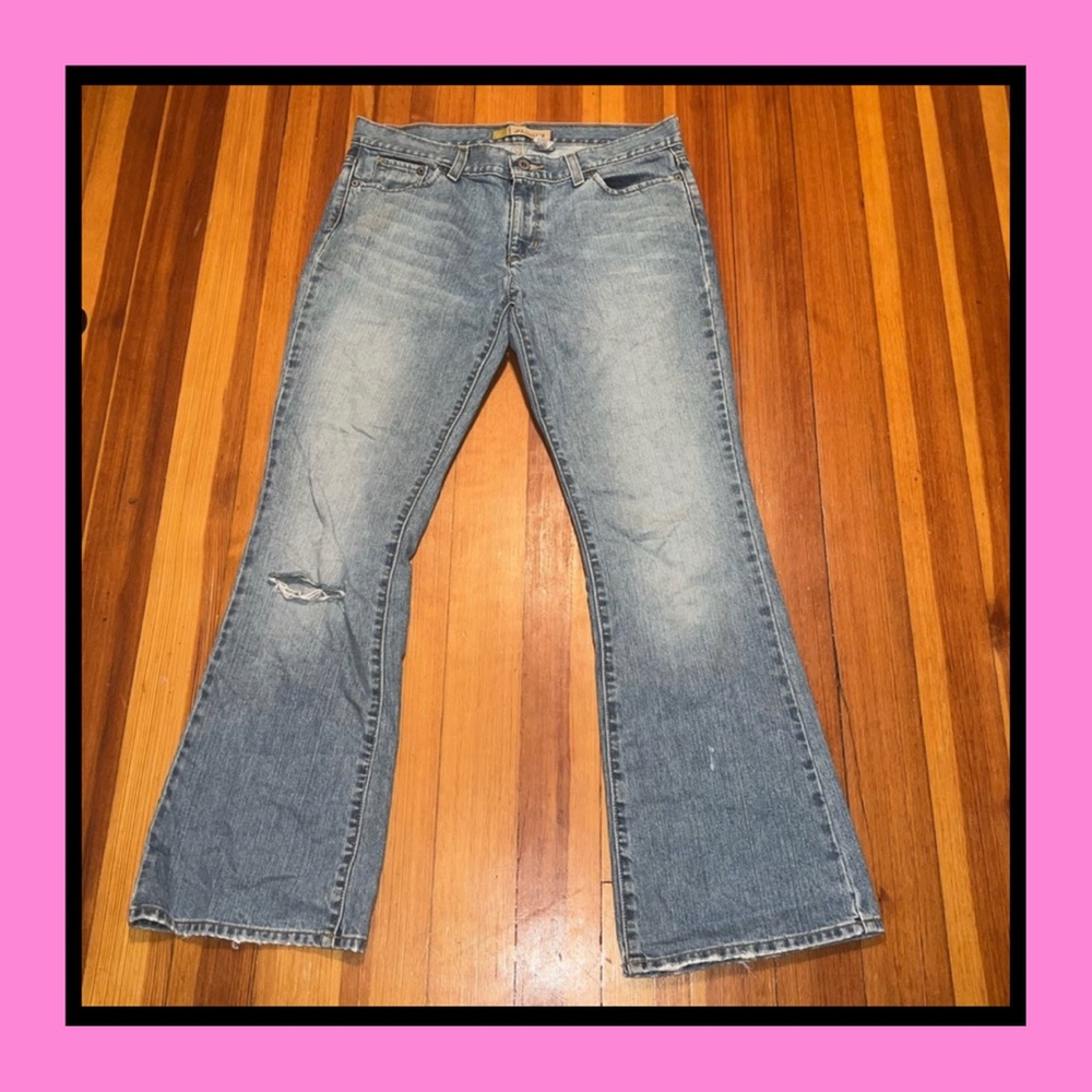 Light Wash Flared Old Navy Jeans Y2K